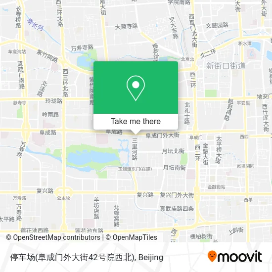 停车场(阜成门外大街42号院西北) map