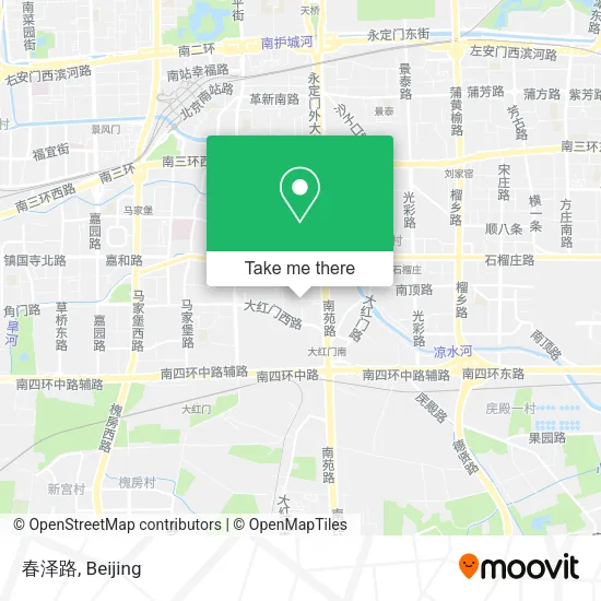 春泽路 map