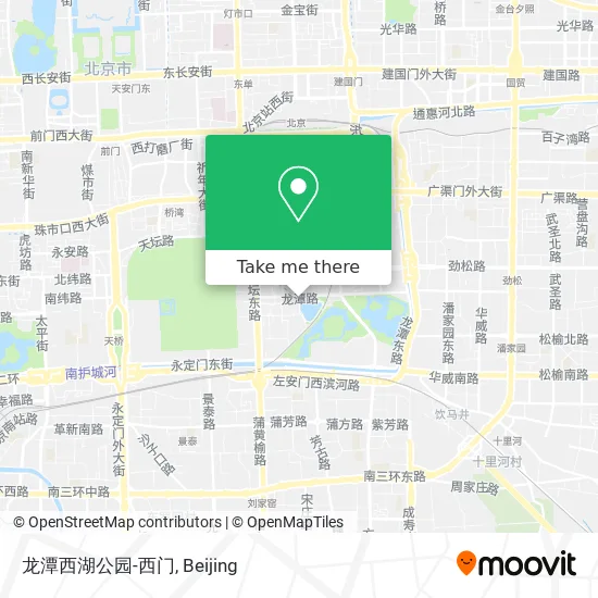 龙潭西湖公园-西门 map
