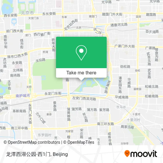 龙潭西湖公园-西1门 map
