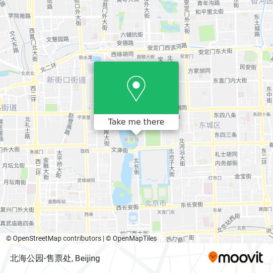 北海公园-售票处 map