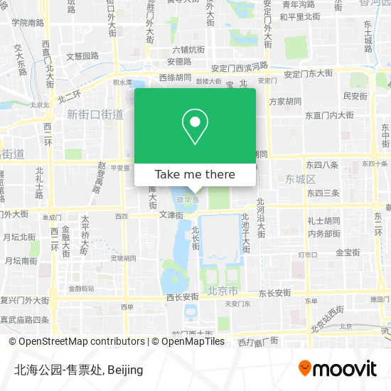 北海公园-售票处 map