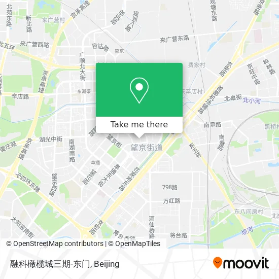 融科橄榄城三期-东门 map