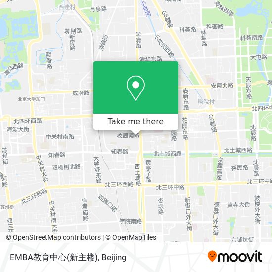 EMBA教育中心(新主楼) map