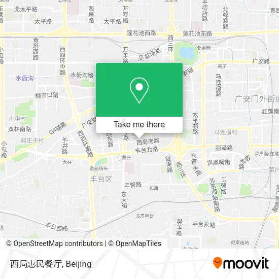 西局惠民餐厅 map