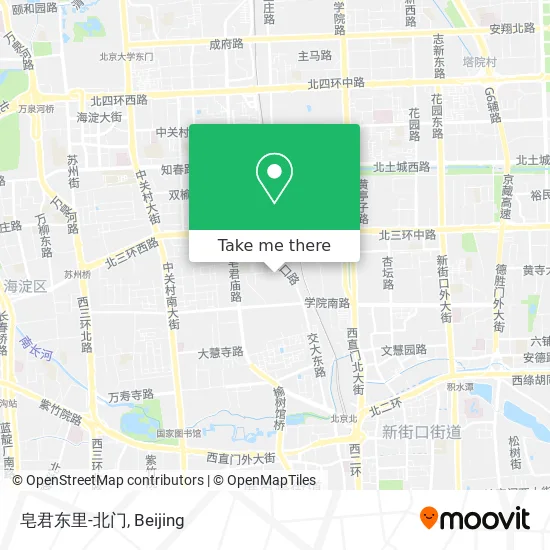 皂君东里-北门 map