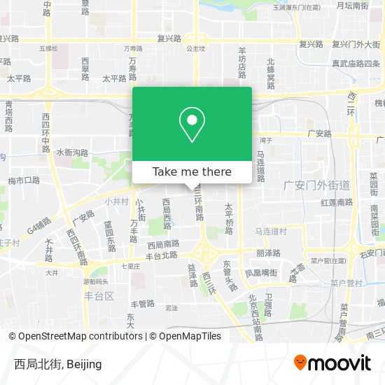 西局北街 map