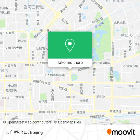 京广桥-出口 map