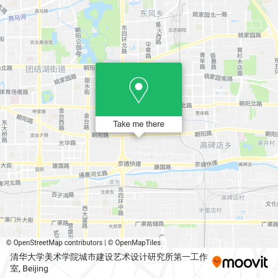 清华大学美术学院城市建设艺术设计研究所第一工作室 map