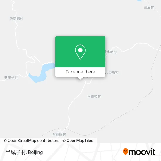 半城子村 map