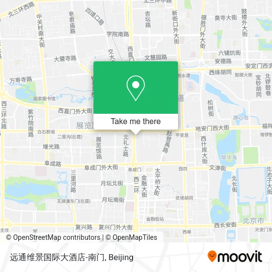 远通维景国际大酒店-南门 map