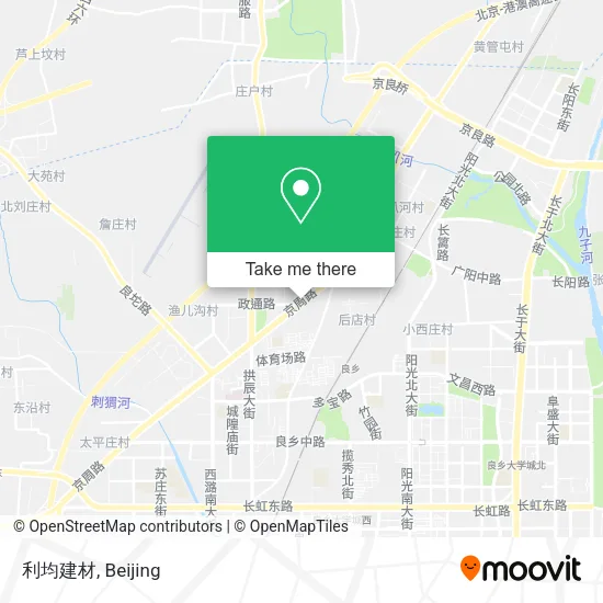 利均建材 map