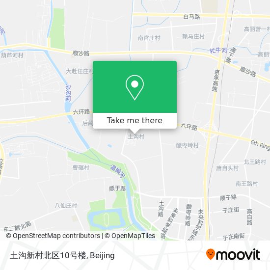 土沟新村北区10号楼 map