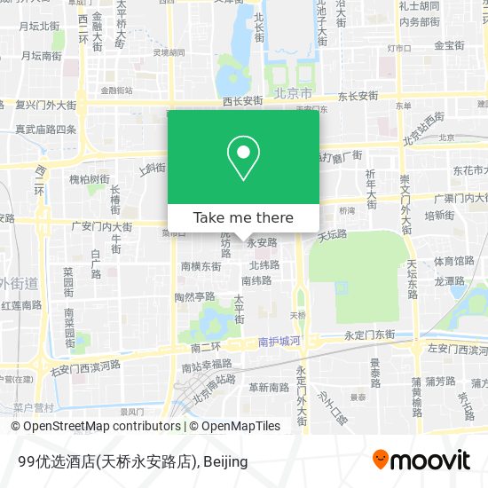 99优选酒店(天桥永安路店) map