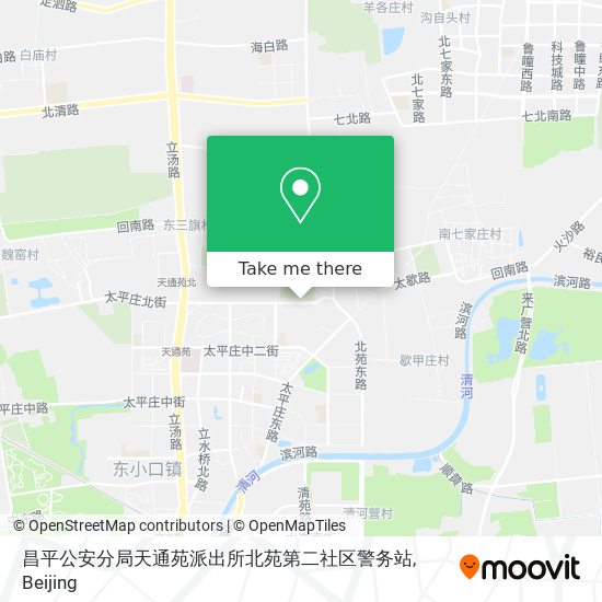 昌平公安分局天通苑派出所北苑第二社区警务站 map