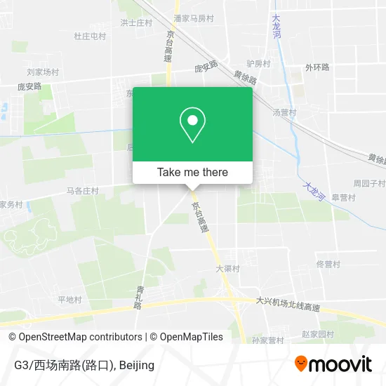 G3/西场南路(路口) map