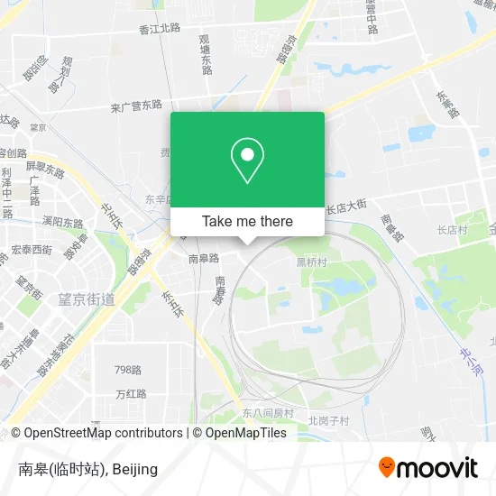 南皋(临时站) map