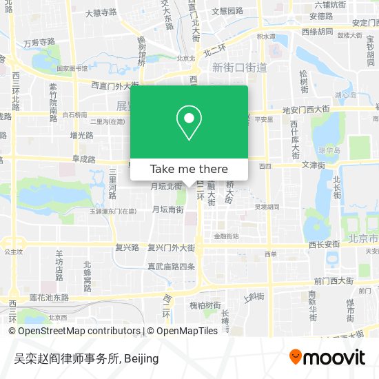 吴栾赵阎律师事务所 map