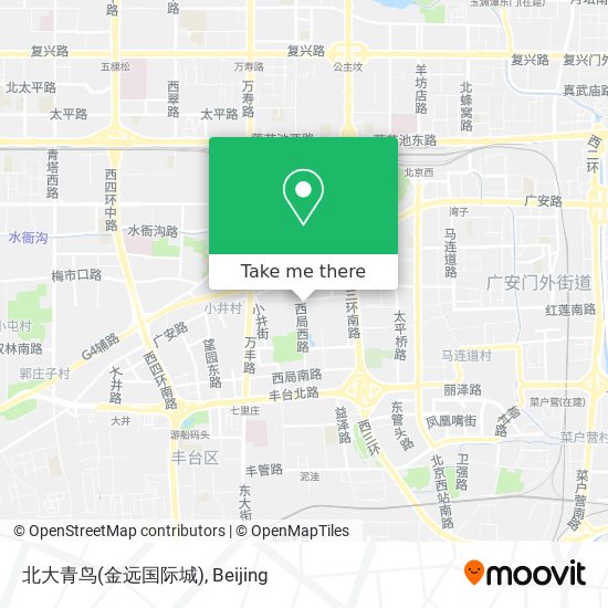 北大青鸟(金远国际城) map