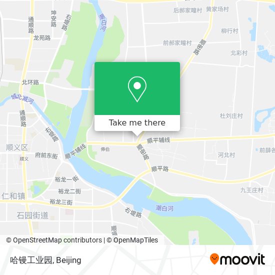 哈镘工业园 map