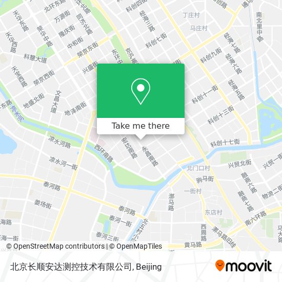 北京长顺安达测控技术有限公司 map