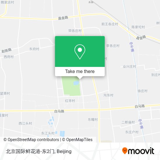 北京国际鲜花港-东2门 map