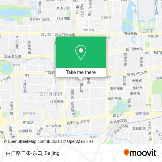 白广路二条-东口 map