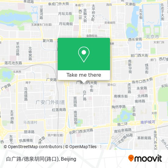 白广路/德泉胡同(路口) map