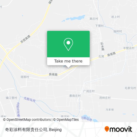 奇彩涂料有限责任公司 map