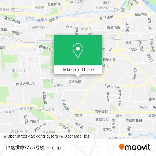 怡然世家-275号楼 map