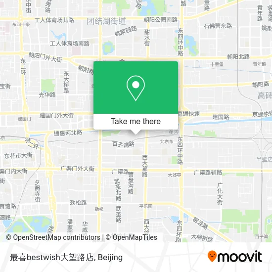 最喜bestwish大望路店 map