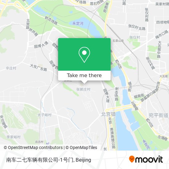 南车二七车辆有限公司-1号门 map