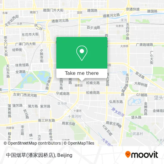 中国烟草(潘家园桥店) map