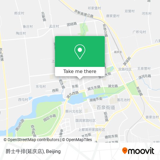 爵士牛排(延庆店) map
