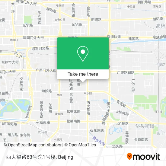 西大望路63号院1号楼 map