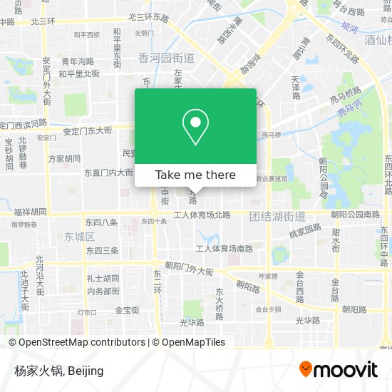 杨家火锅 map