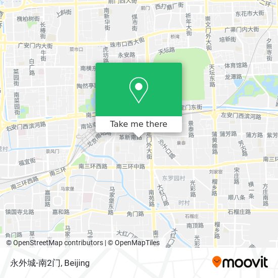 永外城-南2门 map