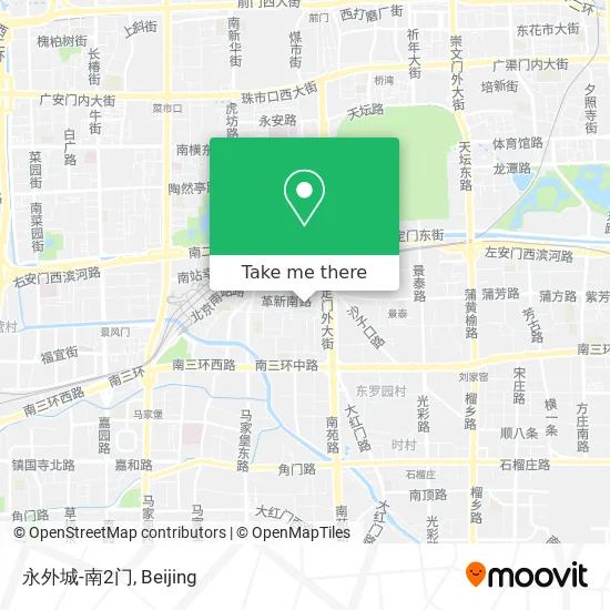 永外城-南2门 map