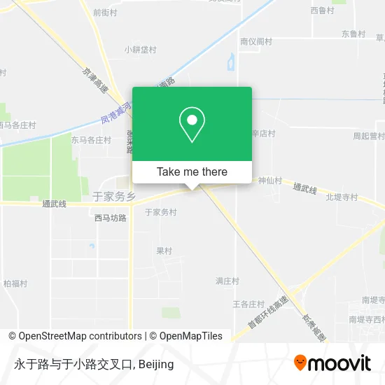 永于路与于小路交叉口 map