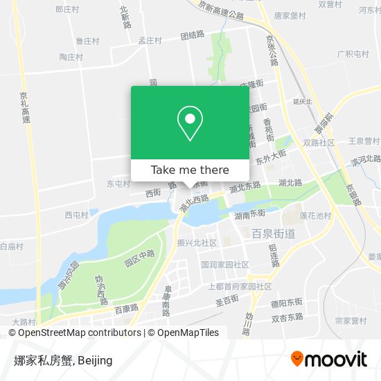 娜家私房蟹 map