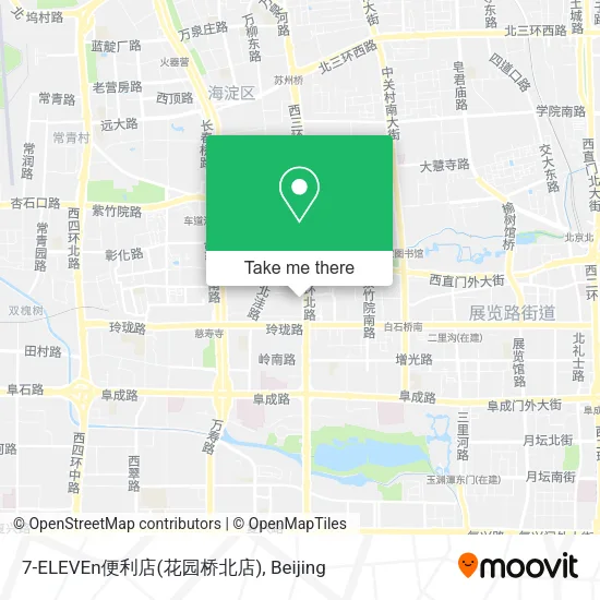 7-ELEVEn便利店(花园桥北店) map