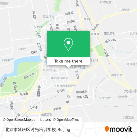 北京市延庆区时光培训学校 map