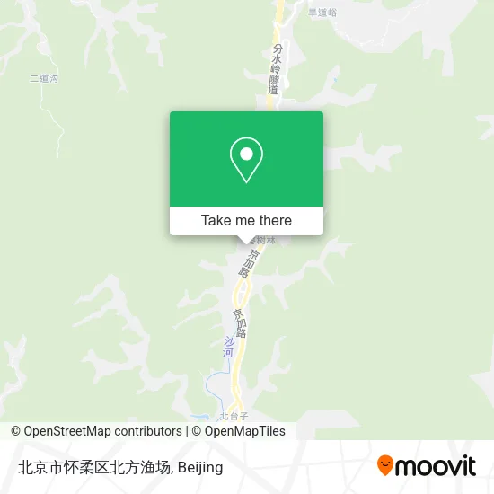 北京市怀柔区北方渔场 map