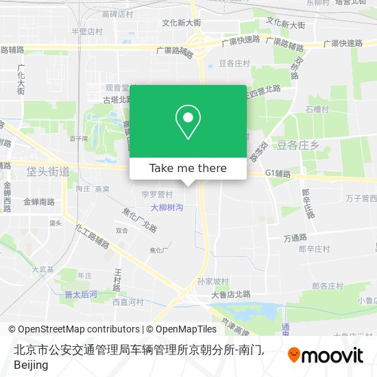 北京市公安交通管理局车辆管理所京朝分所-南门 map