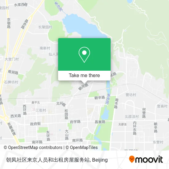 朝凤社区来京人员和出租房屋服务站 map