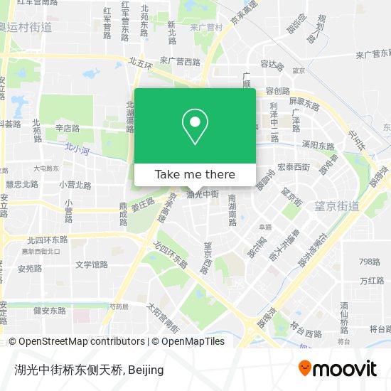 湖光中街桥东侧天桥 map