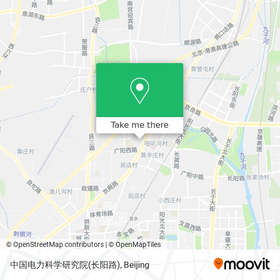 中国电力科学研究院(长阳路) map