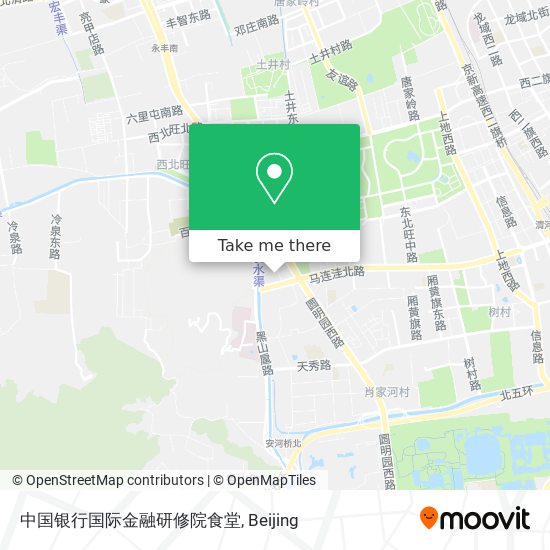 中国银行国际金融研修院食堂 map