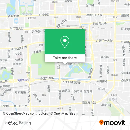 ku洗衣 map