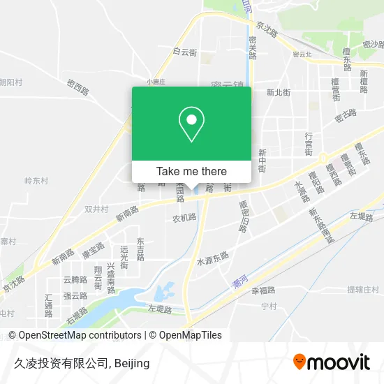 久凌投资有限公司 map